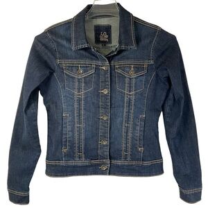 Lois Denim Dark Denim Jean Jacket XS‎